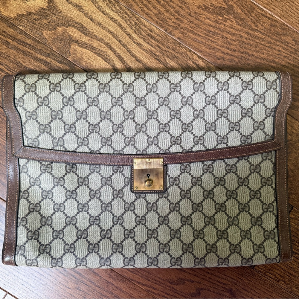 Gucci Vintage Oversized Clutch